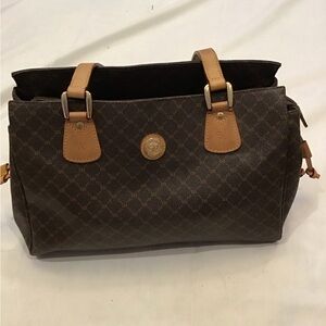 RIONI MODA ITALIA BROWN SIGNATURE ZIP TOP LADIES WOMEN SHOULDER